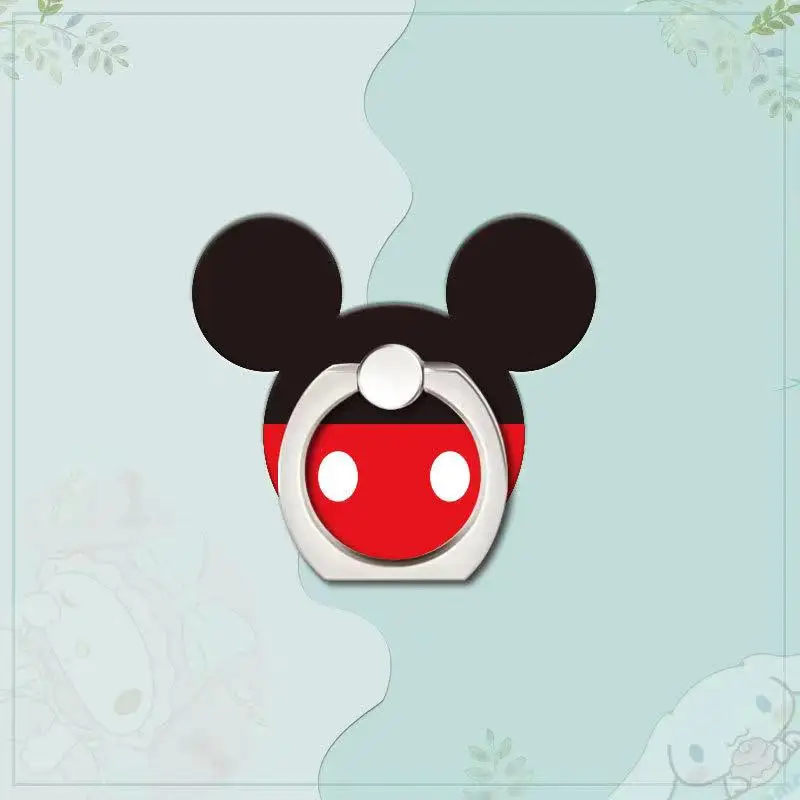 De Disney do rato de Minnie do Mickey de telefone do suporte de anel smartphone titular é adequado para iPhone X 12 Xiaomi Huawei todos os smartphones