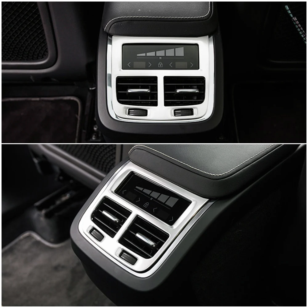 Para a Volvo XC60 2018-2020 Interior do Carro Adesivo de Painel Condicionador de Ar de Ventilação Tomada Quadro de Mudança de marcha no Painel de Leitura Tampa da Luz