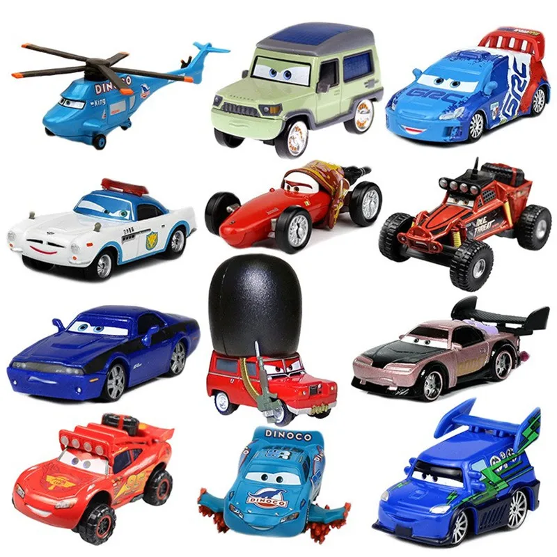 A Disney Pixar Carros Lightning Mcqueen, O Rei do Carro Modelo 1:55 Fundido Veículo de Liga de Metal Carros Brinquedos Para as Crianças DO Presente