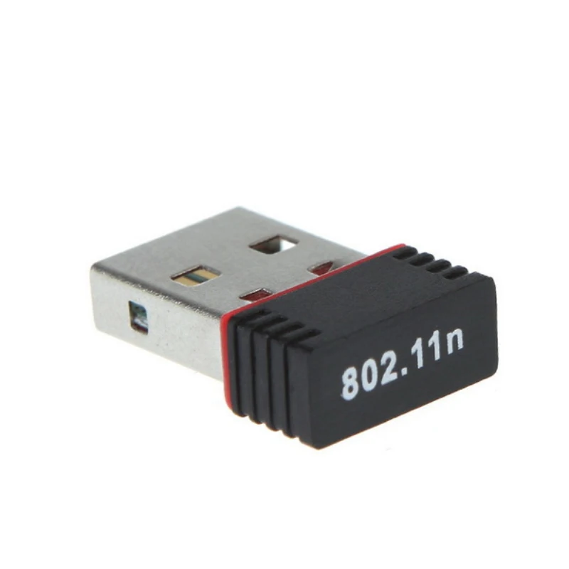 Portátil Mini Placa de Rede USB 2.0 wi-Fi Wireless Adaptador de Rede Placa de rede local 802.11 para 150 mbps Ngb RTL8188 Adaptador Para PC Desktop