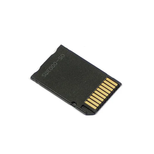 Micro SD SDHC TF para o Stick de Memória MS Pro Duo PSP Conversor Adaptador de Cartão de Novo