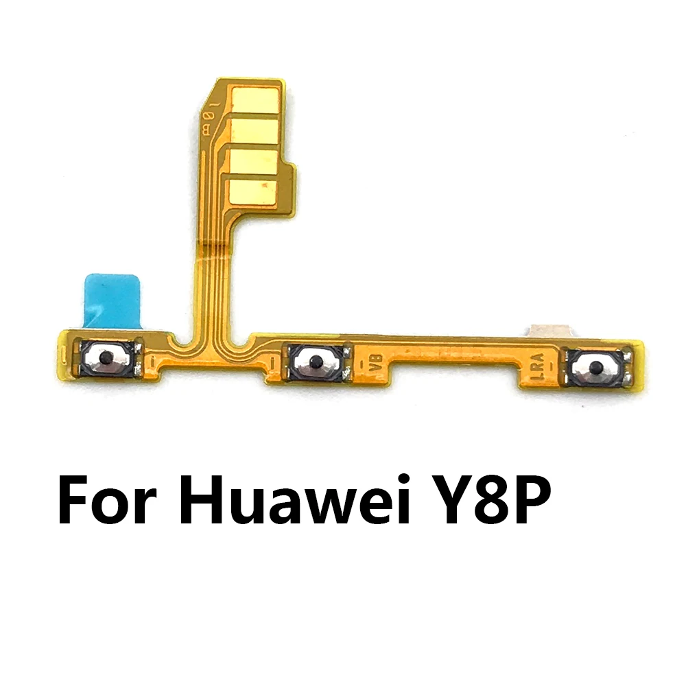Chave de alimentação Botão de ligar/Desligar Tecla de Volume Botão Flex Cabo Para Huawei Y9S Y6P Y8S Y8P Y7P Y6S P40 Lite 5G / P40 Lite E