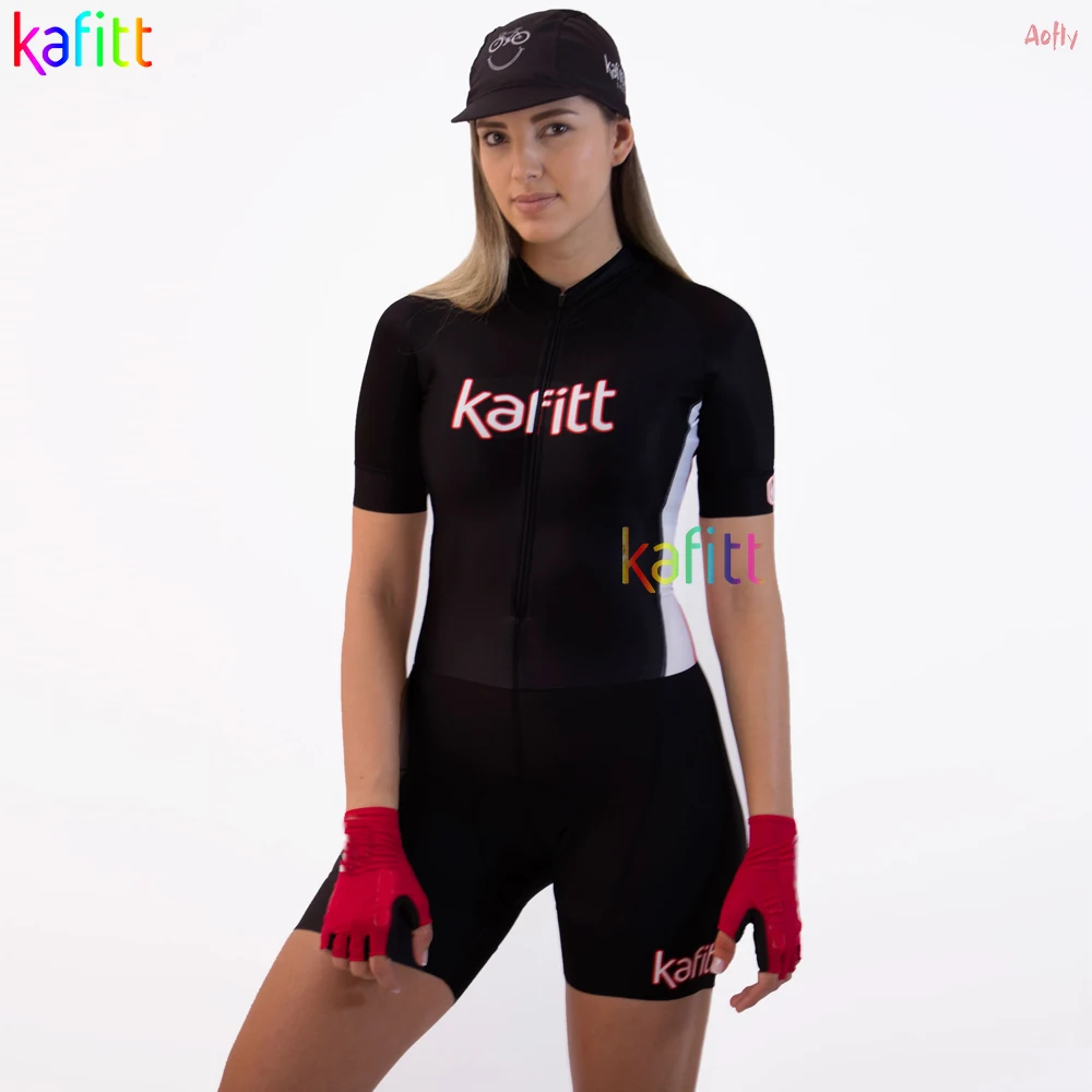 Kafitt de Verão, Shorts e popularizar o Ciclismo feminino Macacão Moto Acessórios de Vestuário Feminino Macacão de Manga Curta, Breve Define Em Promoção Kit