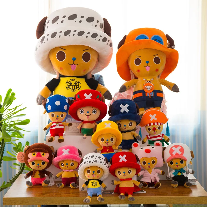 35-70CM Chopper de Pelúcia Boneca de Pelúcia Brinquedo Bonito Anime One Piece Brinquedos de Pelúcia Chopper Boneca Melhor Presente Para as Crianças a Decoração Home