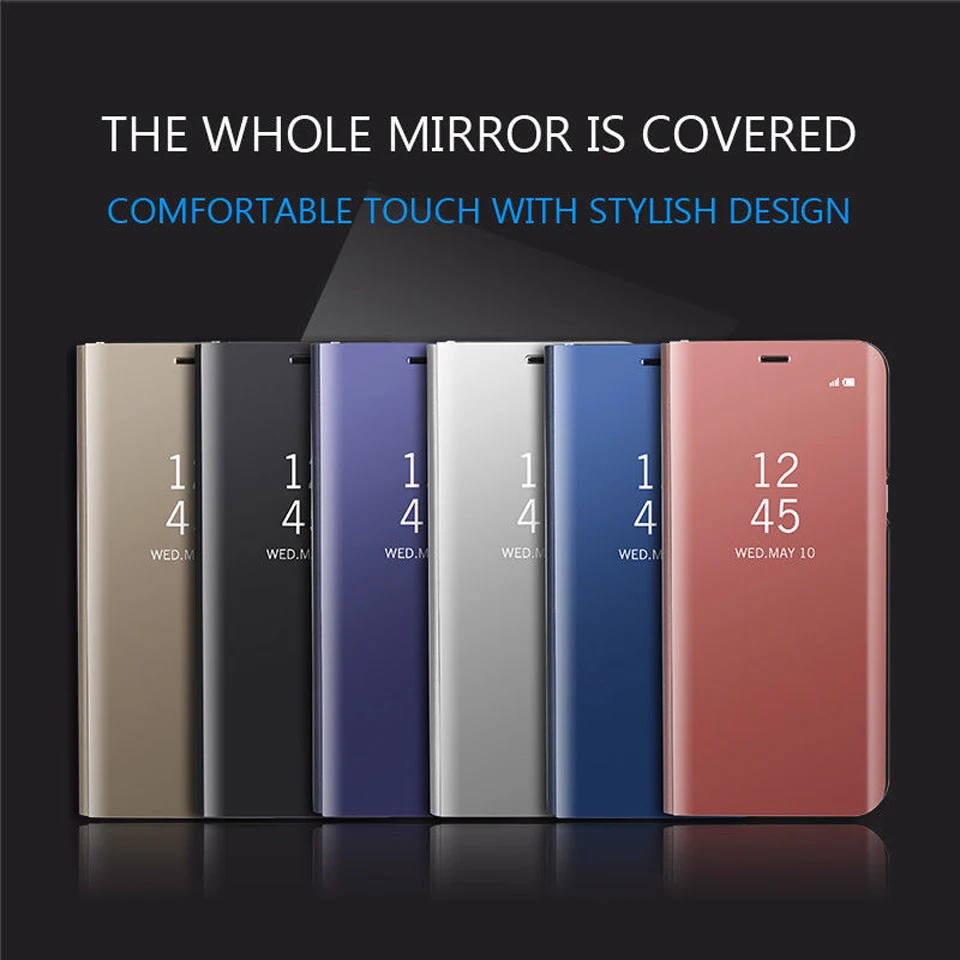 Para Samsung A72 5G Caso Espelho Inteligente Flip Magnético Case Para Samsung Galaxy 72 Sumsung A72 Tampa do Telefone Stand Livro Coque Fundas