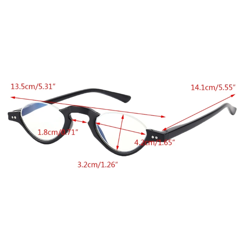 Meia de Armação de Óculos de Leitura Luz Azul Bloqueando Computador Leitores Proteção UV Anti fadiga Ocular Brilho para as Mulheres, Homens