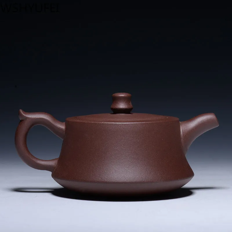 Yixing autêntico artesanato bule de chá de minério de roxo argila Conjunto de Chá bule 188 bola furos do filtro de alto grau dom bule 180ml