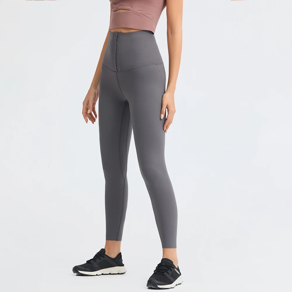 SHINBENE FIVELA Trecho de Treino de Fitness Legging Calças de Ginástica Mulheres de Quadril Melhorar Amanteigado Suave Formação Esporte Leggings Calças de Yoga