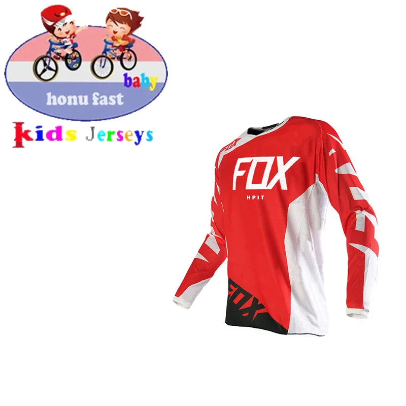 Crianças de resistência de Ciclismo Jersey Conjunto de Meninos de Manga Longa de Verão de Ciclismo Roupas MTB HPIT 2021 Criança de Bicicleta, vestido de Crianças