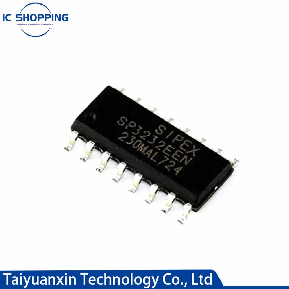 10pcs SP3232EEN Dual Transmissor Receptor Rs-232 16-Pin N T o/R Sp3232een-L/Tr