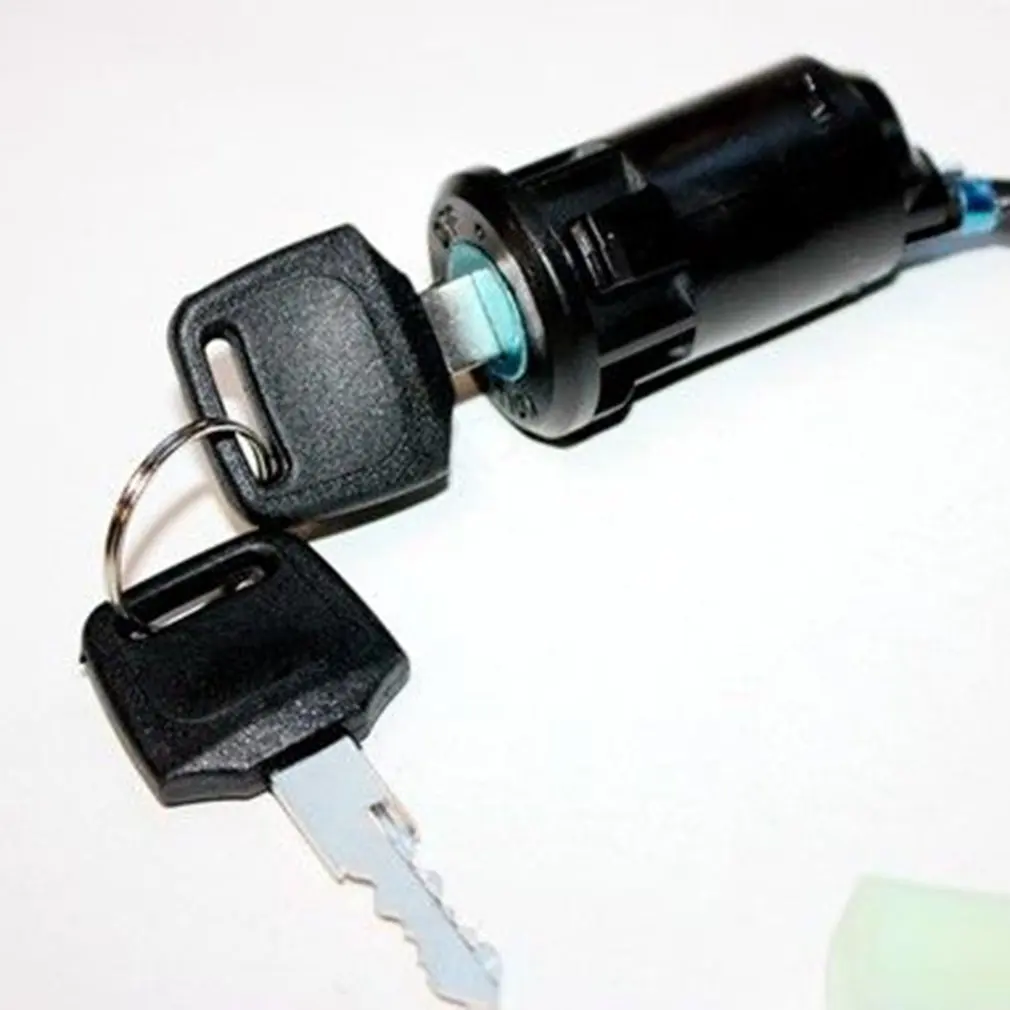 Off-road de moto modificada universal pequena alta de jogo ATV iniciar o interruptor de ignição elétrica porta chave de bloqueio do interruptor