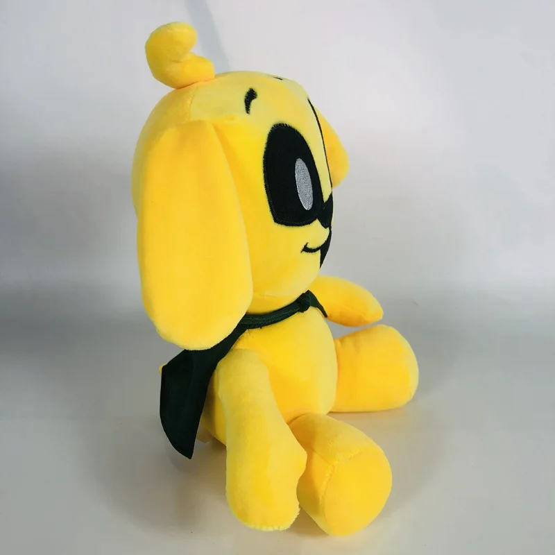 25Cm Mikecrack bonito dos desenhos animados do Luxuoso Brinquedos Boneca Bonito Cão Amarelo Macio Recheado de Bonecos de Brinquedo para as Crianças de presentes de natal