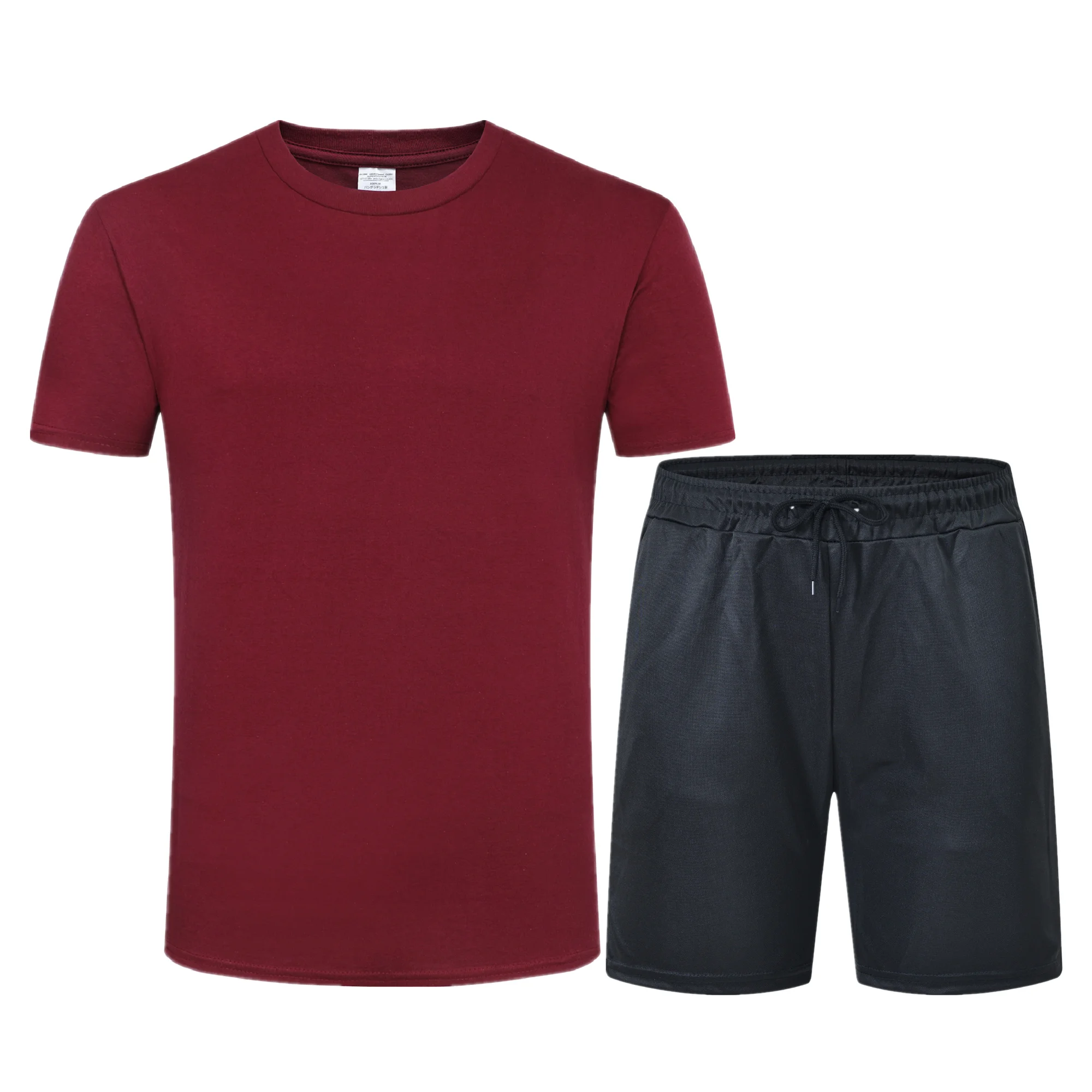 2021 dos homens T-shirt + Esportes Conjunto de Shorts do Verão de roupas Esportivas de alta qualidade, T-shirt conjunto com Ginásio moda fitness, Definir o Desgaste Ocasional