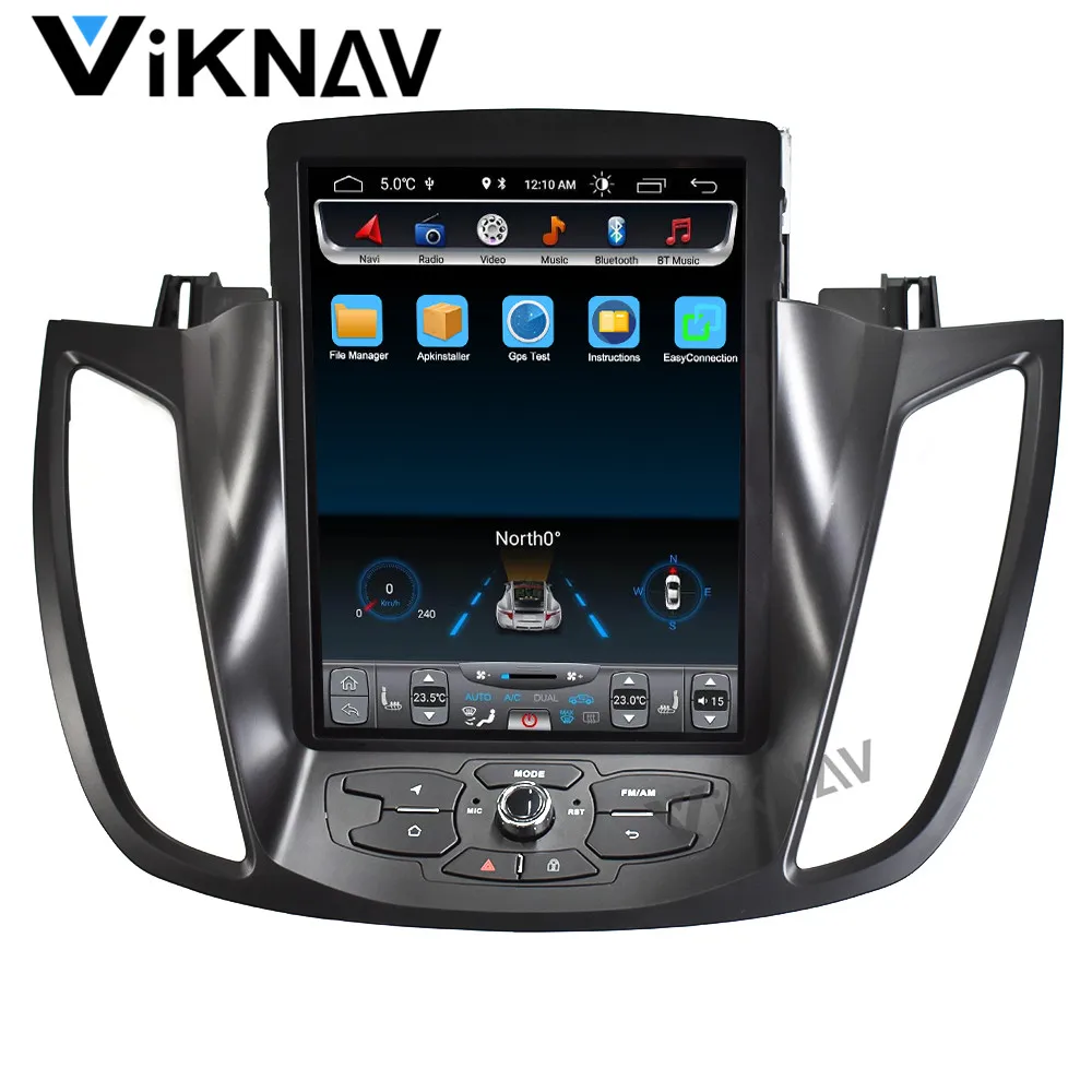 Rádio do carro para ford kuga 2013-2018 android estéreo leitor multimédia de navegação gps autoradio player de vídeo hd tela de toque