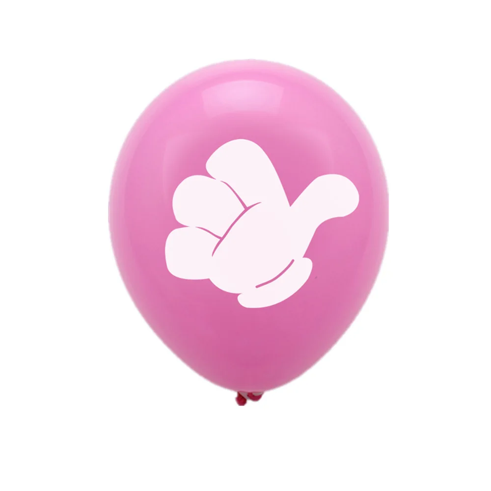 De Disney do Rato de Minnie do balão de festa de 1º Aniversário de Crianças Bolo Banner Balão Conjunto de Minnie do Mickey de Festa de Aniversário, Decoração de Suprimentos