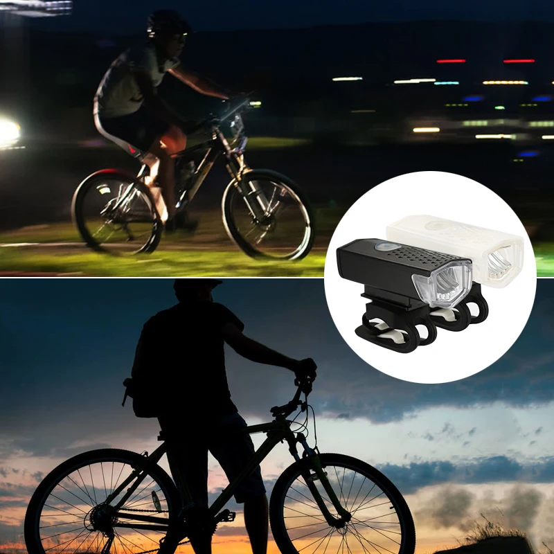 USB Recarregável de Bicicleta Luzes LED Bicicleta de Cabeça Frontal de luz MTB Bicicleta as Luzes Traseiras de Ciclismo Lâmpada de Lanterna de Bicicleta Acessórios NOVOS