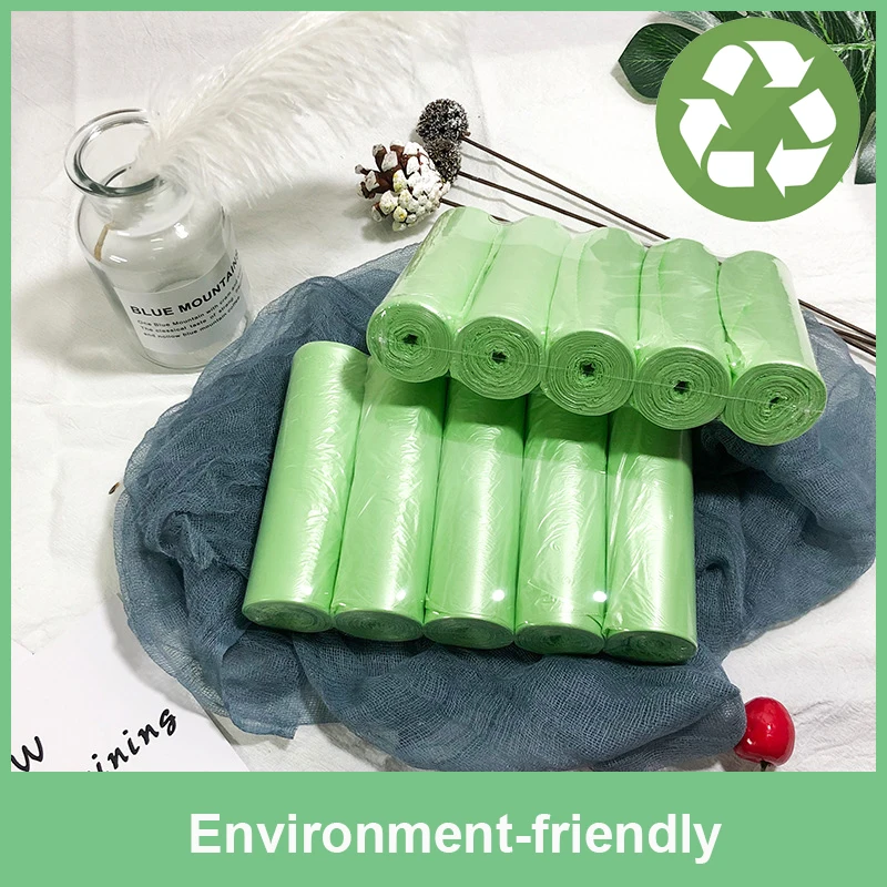 Biodegradáveis sacos de Lixo Ecológicos de produtos descartáveis Para a lata de lixo para casa e cozinha Lixo compostável bom lar