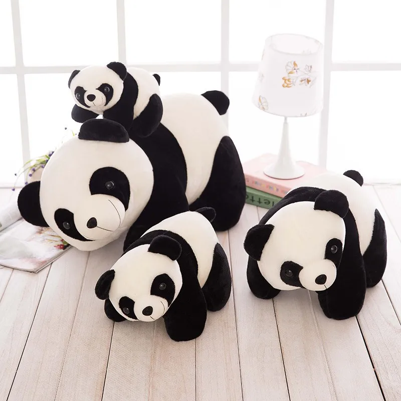 2021 Bebê Bonito Grande Urso Panda Gigante De Pelúcia Animal De Pelúcia Boneca Animais Brinquedo De Almofadas De Desenhos Animados Kawaii Bonecas De Meninas Amante Presentes