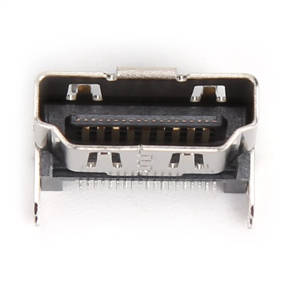 Para HDMI-Porta compatível com o Soquete do Conector de Interface de Substituição para o PlayStation 4 PS4 Slim Pro Console Conector de Metal Console