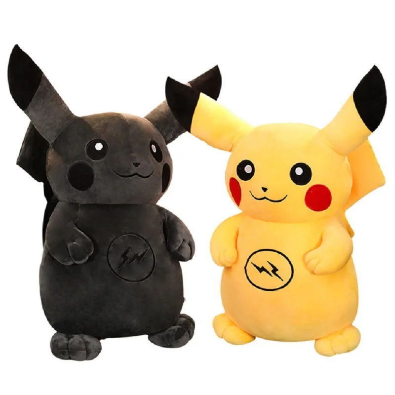 15cm Pokemon Pikachu de Pelúcia Negra, Brinquedos de Algodão de Enchimento de Almofadas Boneca para Crianças de Presente de Natal Presente de Aniversário
