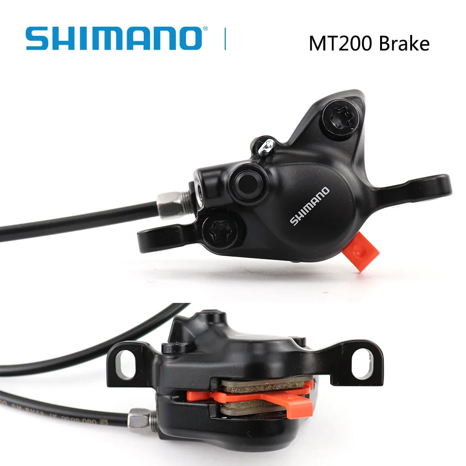 Shimano MT200 MTB mountain Bike travões de Disco Hidráulicos definir Incluído MT200 alavanca de freio disco de freio pinça Postmount