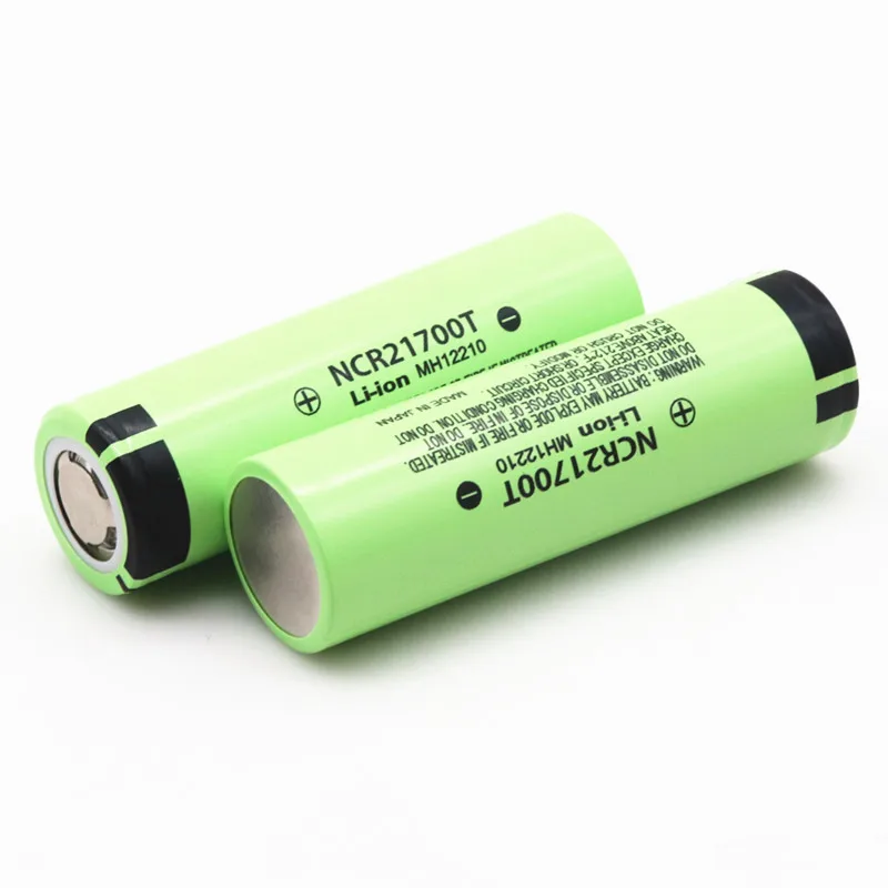 100PCS 21700 NCR21700T bateria de lítio recarregável 4800mAh 3,7 V 40 A alta de descarga da bateria de alta drenagem de bateria Li-ion