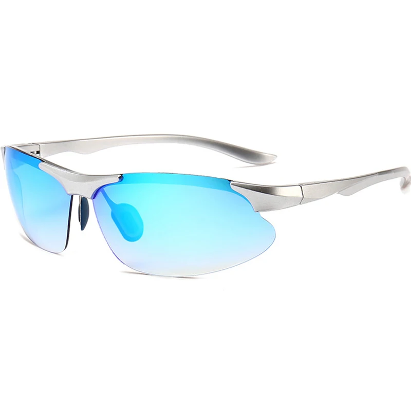 Novo Clássico Óculos de sol esportivo Homens Mulheres Condução Execução sem aro Ultraleve Armação Óculos de Sol Masculino UV400 Gafas De Sol