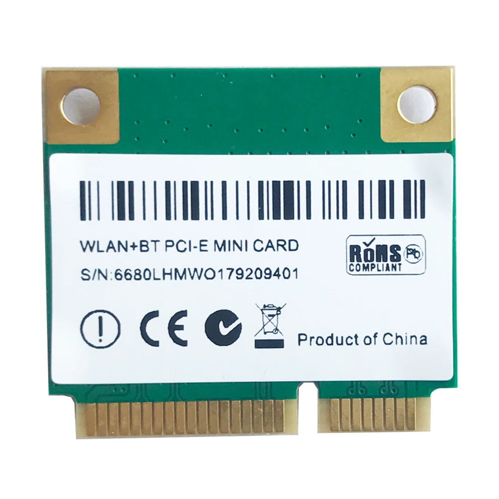 1200Mbps MU-AC7265 Dual Band Wireless Metade Mini PCI-E de Rede a Placa de rede Wifi compatível com Bluetooth 4.2 802.11 a/b/g/n/ac 2,4 Ghz/5 ghz