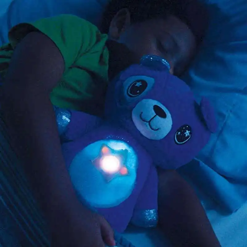 Nova Estrela de luz Unicórnio Acompanhar Brinquedo de Pelúcia Neonatal de Educação pré-natal os Pais do Bebê Dormir a Noite a Luz de Brinquedo Presente Para Crianças Recém-nascido