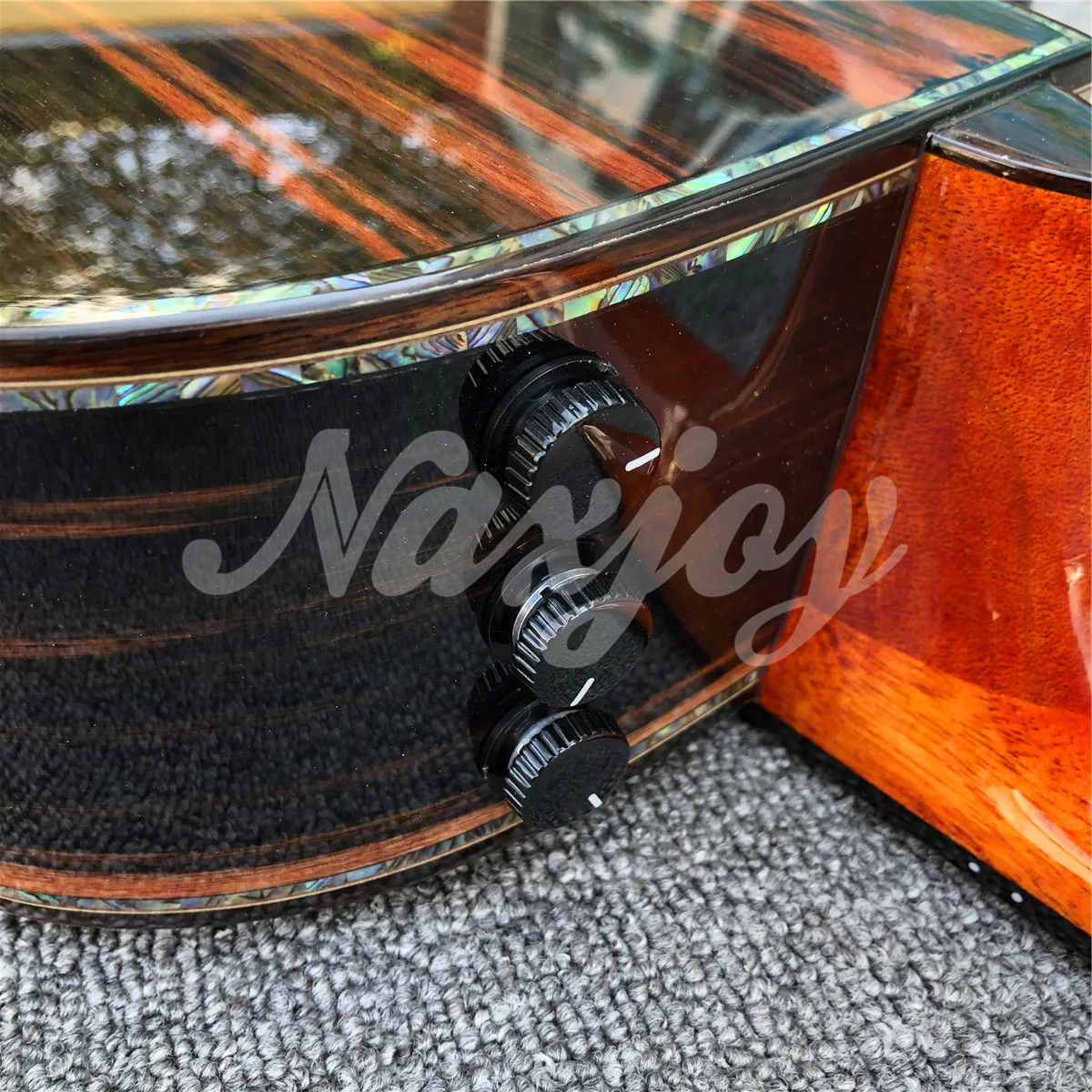 2021 Corte do Olmo Madeira Cocobolo PS14 Violão de Fábrica Personalizada Solid Spruce Guitarra