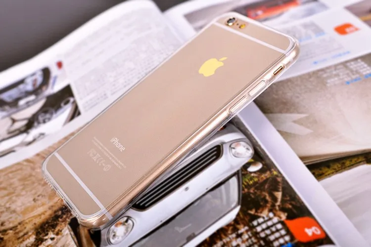 Ultra-Fina com HD de Cristal TPU Macio de Telefone de Silicone Caso Claro para o iPhone da Apple 11 pro Máximo de 12 mini-XR XS 8 7 6 Plus 4 5 5 C 5 ANOS