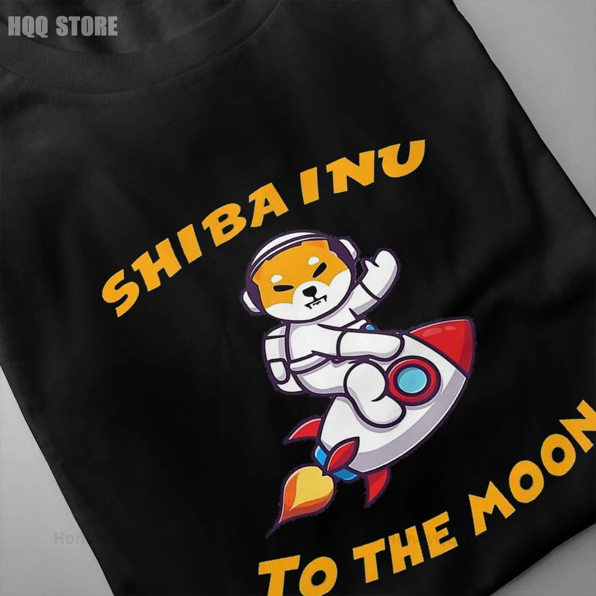 Shib Moeda Shiba Criptografia Doge Assassino 2021 Chegada Nova TShirt Shiba Inu Moeda Para A Lua de Design Crewneck de Algodão para Homens de Camisa