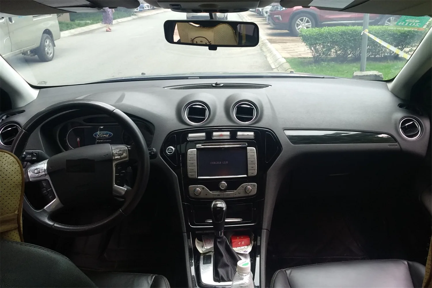 Para Ford Mondeo EM 2007-2010 Android auto-Rádio Estéreo Multimídia Player Gravador de Fita Automático de 2 Din com GPS de Navegação de DVD Unidade de Cabeça