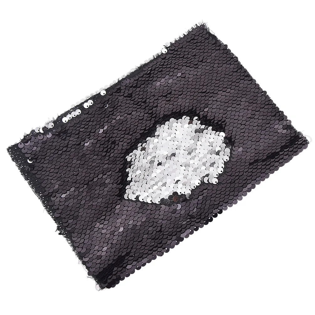 29x21cm A4 Duplo-lado Sequin Tecido de Alta Qualidade de Costura de Tecido Sintético Para a Bolsa de Vestuário de DIY Material Acessório
