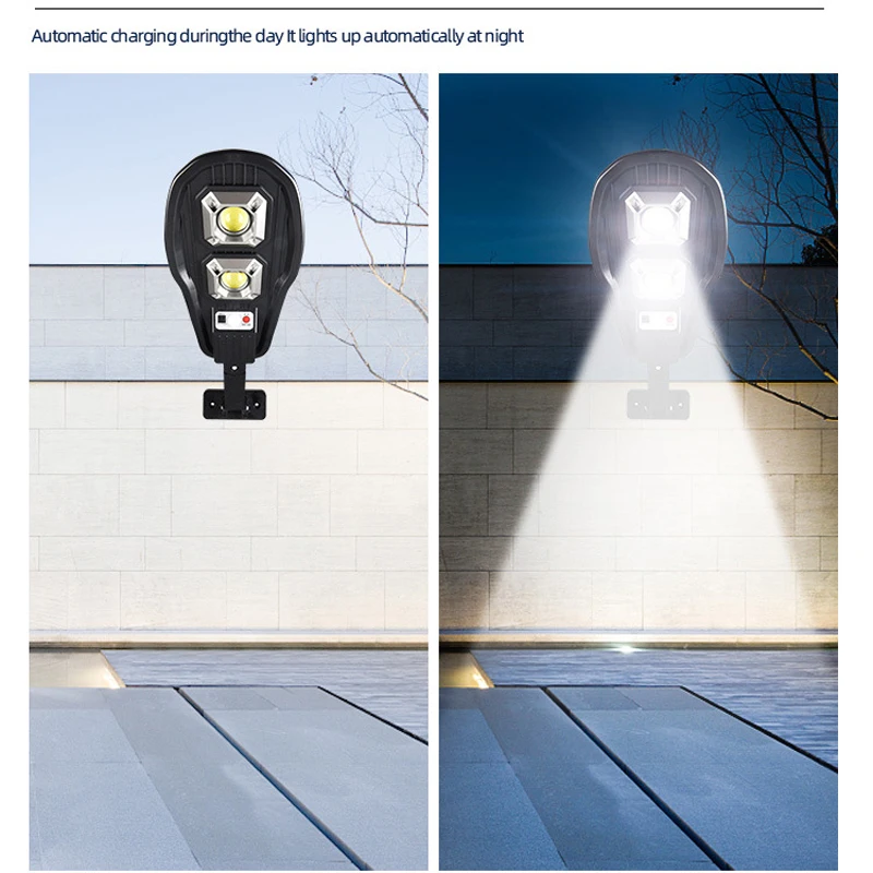 A2 Solar, Lâmpada de Parede de PIR Exterior da Luz de Rua da Casa do Jardim Luz de LED de SABUGO Corpo à prova d'água Sensor de Movimento Branco Quente Quintal Caminho