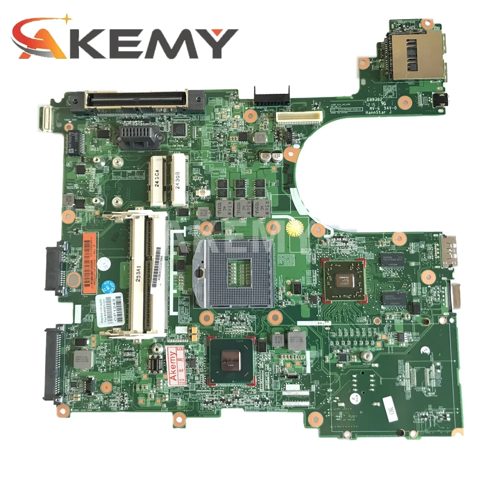 AK 646967-001 Para HP EliteBook 8560P 6560B Laptop placa-Mãe QM67 DDR3 HD6470M Placa de Vídeo Full testado