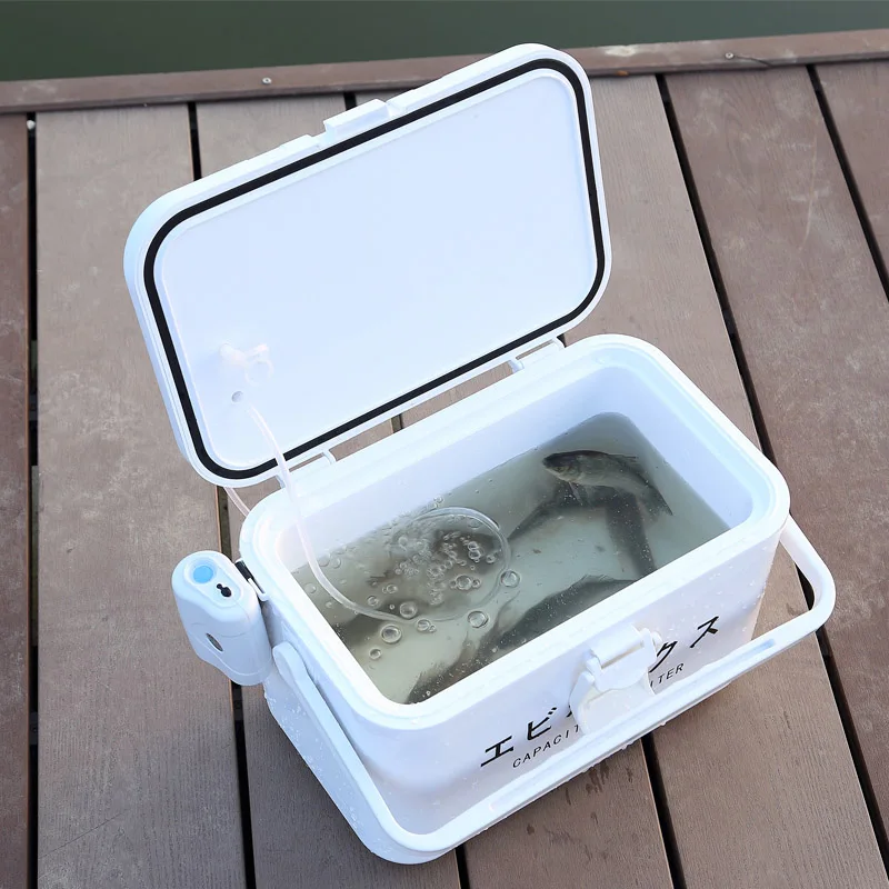 10.8 L Mini Caixa de Pesca Ultra leves Multi-função Portátil Camarão Caixa de Boa Durabilidade Pesca Profissional Caixa de Ir LA