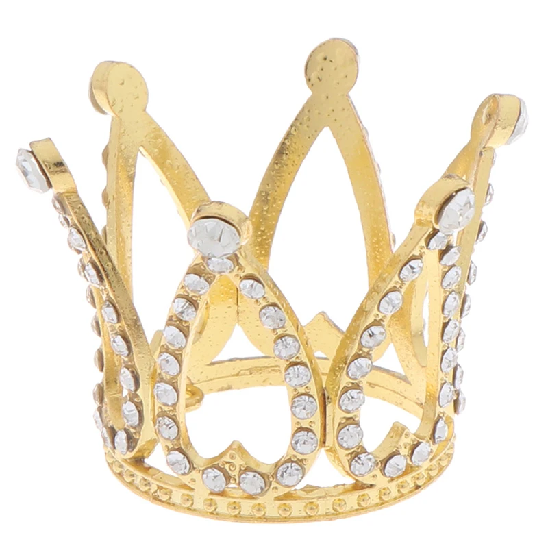 Mini Coroa De Princesa Da Caveira De Cristal Prateado Tiara Para O Casamento, Festa De Aniversário, Decoração De Bolo De Ferramentas De Crianças Enfeites De Cabelo Quente