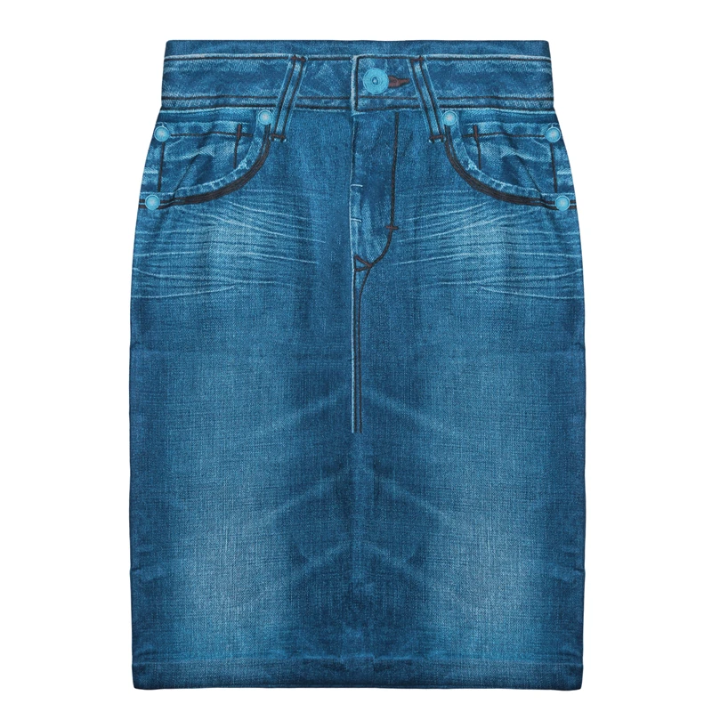 2021 Marca Nova Mulher De Jeans, Saias Da Moda Retro Lavado Cintura Alta Feminina Verão Azul Bodycon Hip Saia Do Denim Jeans