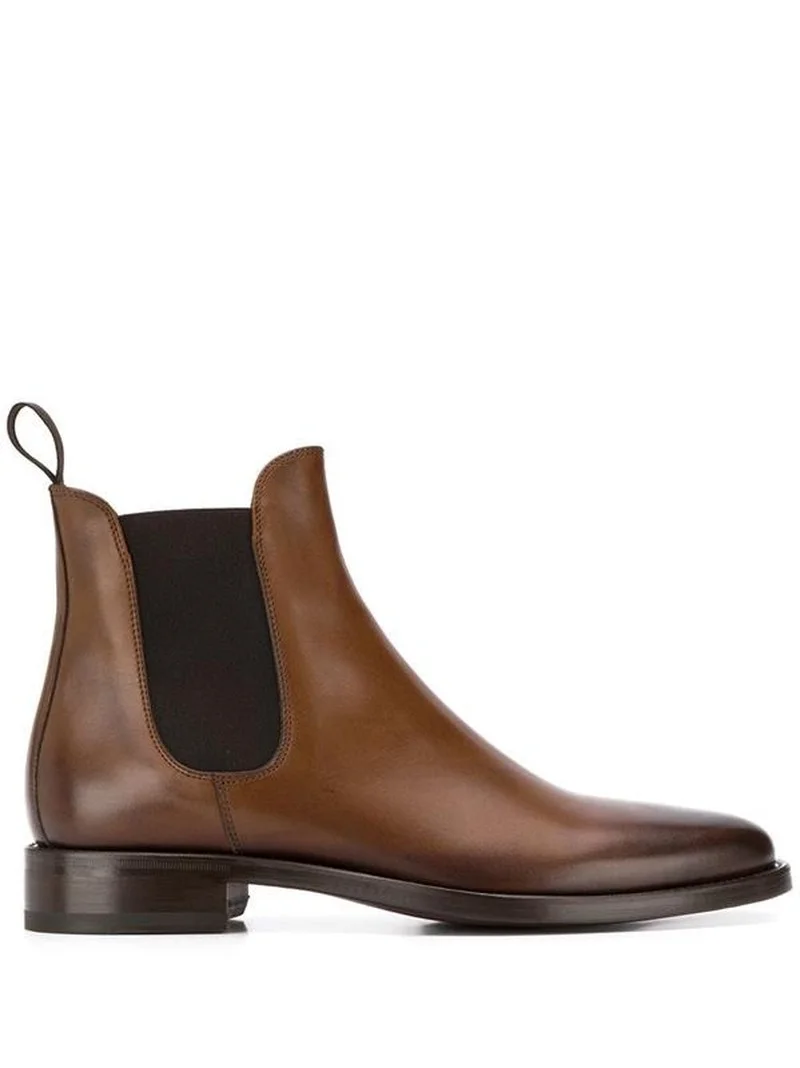 De alta Qualidade Novo dos Homens de Moda Pu Couro Fivela de Negócios de Inicialização Vintage Clássico informal Formal Chelsea Boots Zapatos De Hombre HC090