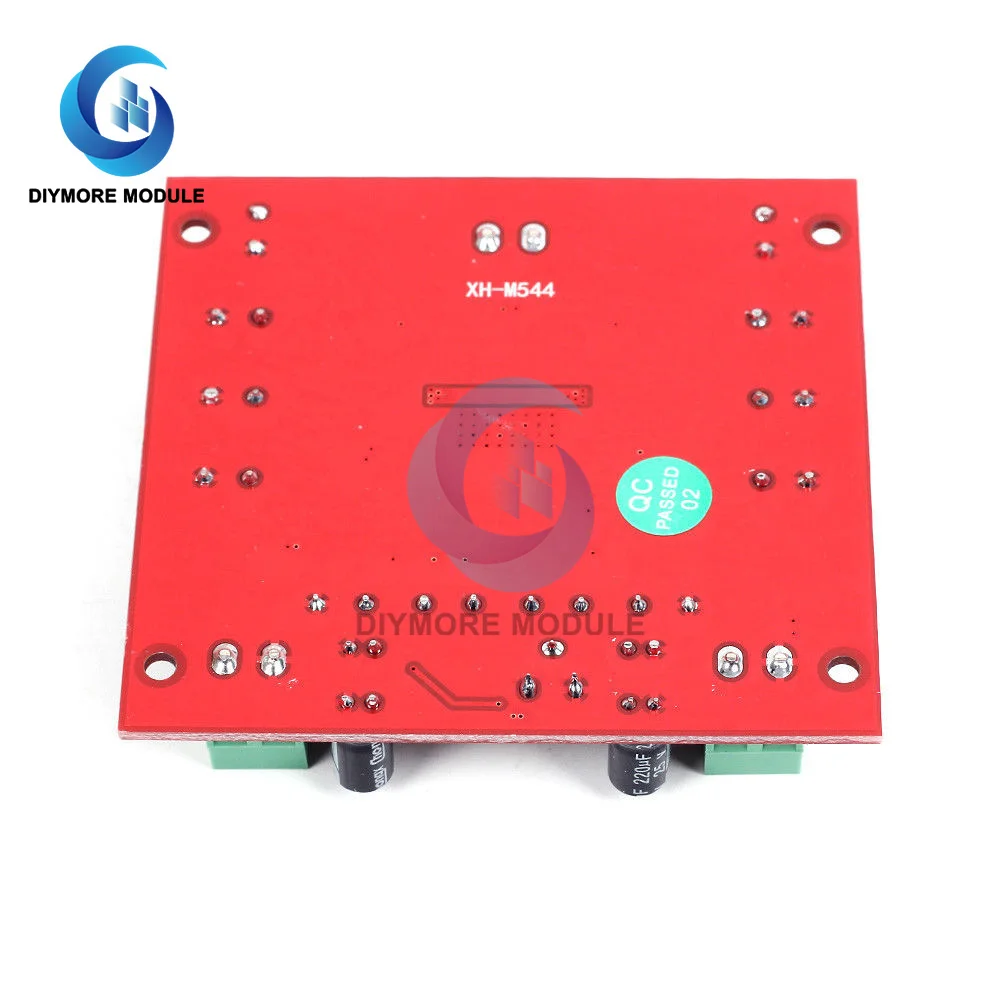XH-M544 Mono Canal Digital de Potência de Amplificador de Áudio Módulo DC 12V 24V 150W TPA3116DA D2 pré-Amplificador Conselho para o Arduino Kits DIY