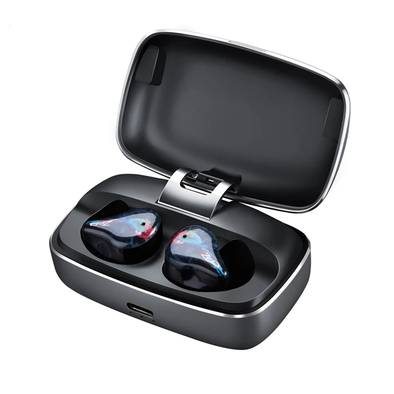 ZTE S350S No Ouvido TWS Bluetooth 5.0 Fone de ouvido sem Fio Estéreo de Fones de ouvido de Esportes de som hi-fi Fones de Redução de Ruído APTX APT-X erabud