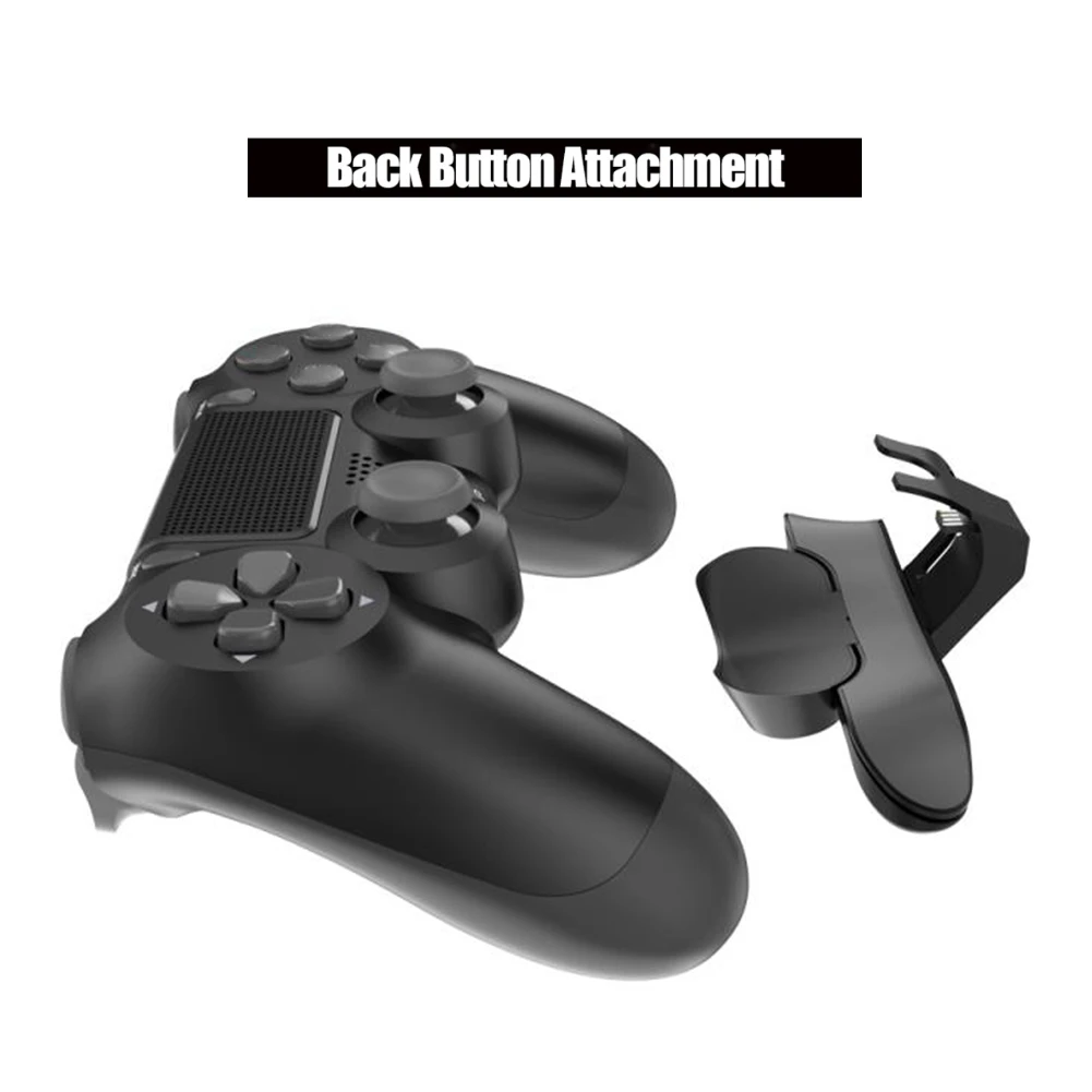 Para PS4 Controlador Estendido Gamepad Botão Voltar Anexo Para o DualShock4 Joystick Pás Botão Traseiro Com Turbo Key Adaptador