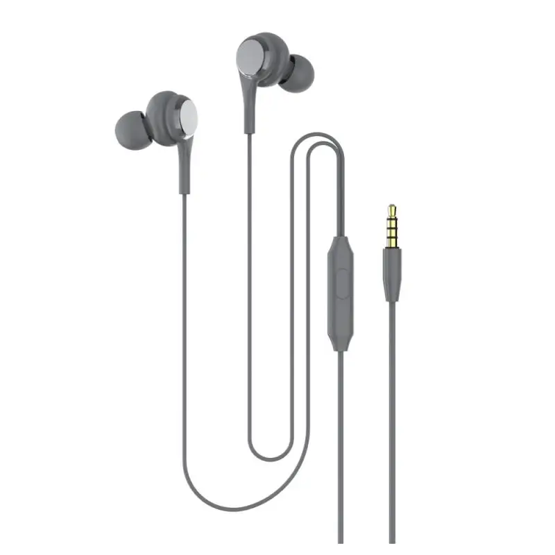 3,5 mm De Ouvido Fones de ouvido com Fio Música Fones de ouvido Bass Estéreo de Fones de ouvido de Esportes Fone de ouvido Com Microfone Para Xiaomi Huawei Para Samsung Iphone