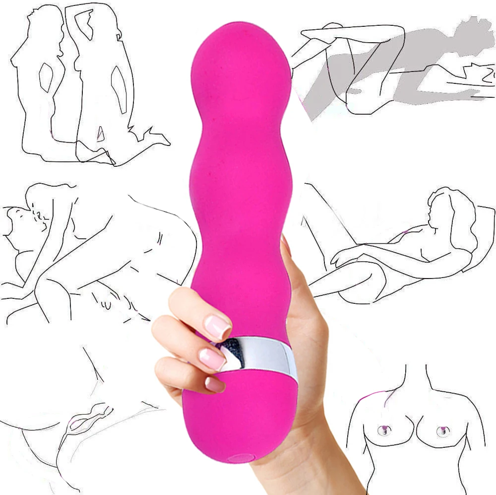 Vibrador G-spot Vibrador na Vagina Estimulador de Clitóris Erótico Adulto Brinquedos Sexuais Para as Mulheres Plug Anal Beads Feminino Masturbadores Produtos