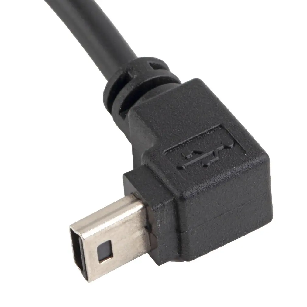 USB Fêmea para Mini USB 5P B Macho Adaptador de Conversão 1pcs de Alta Qualidade 10CM OTG Cabo de até 480 mbps para Cima Atacado Padrão