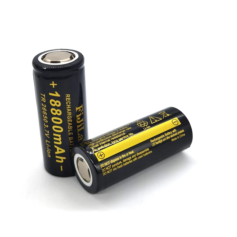 Original Bateria Nova Para 26650A 3,7 V 18800mAh de Alta Capacidade 26650 bateria Li-ion Recarregável