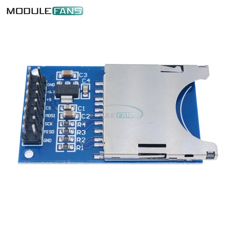 2PCS Leitura do Sensor Shield Módulo Para o Arduino Escrever Slot para Cartão SD de Soquete Leitor BRAÇO MCU Conselho de Controle de 3,3 V 5V Programável