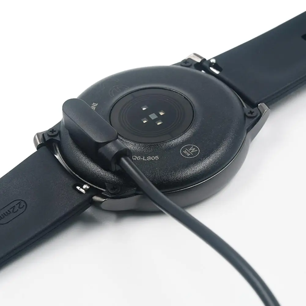 Smart Watch Dock Carregador Adaptador para Haylou Solar LS05 Esporte Smart Watch Magnético USB Cabo de Carregamento da Base de dados de Fio Cabo de Acessórios
