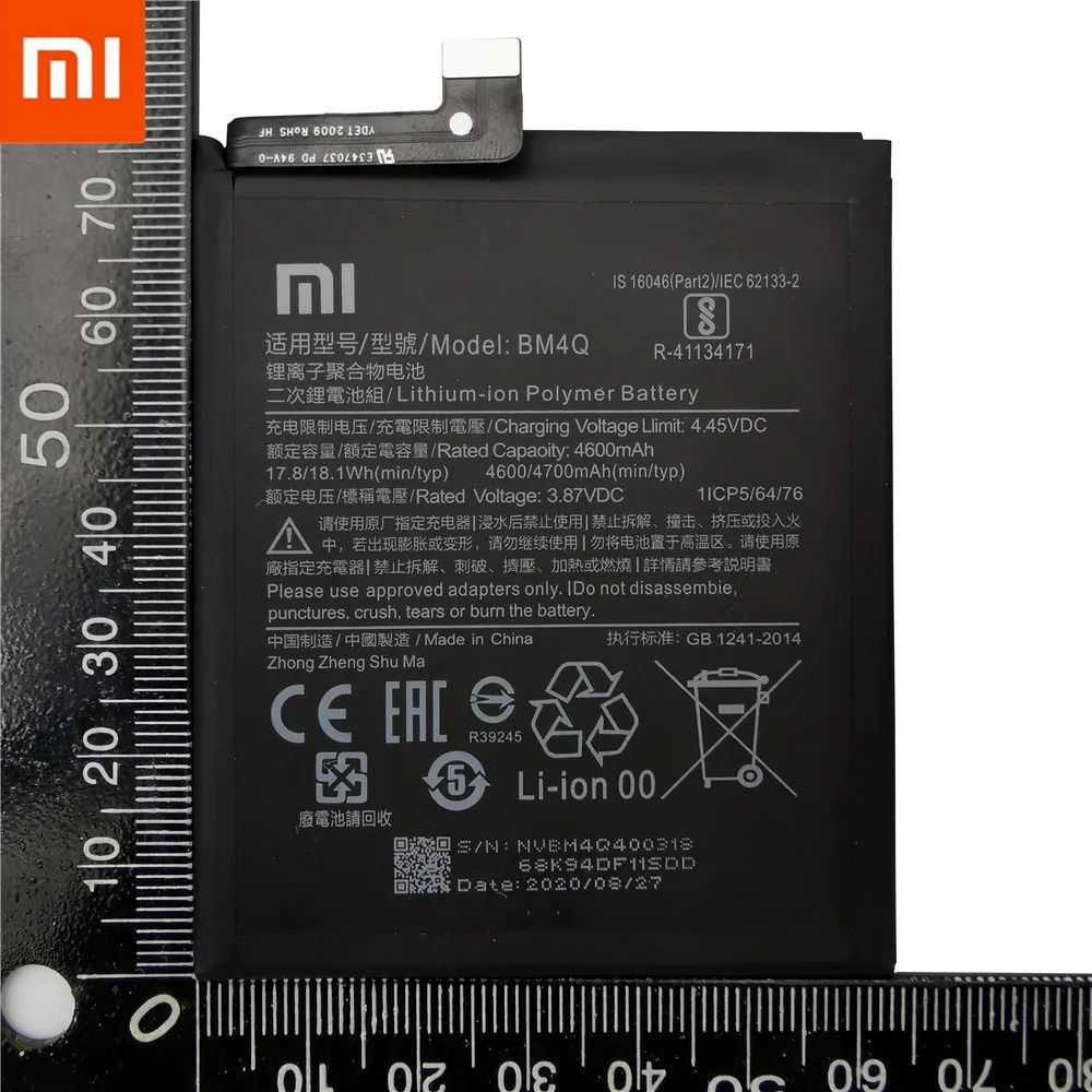 2020 Anos Original-Bateria de Substituição BM4Q Para Xiaomi Redmi K30 Pro K30Pro Genuíno Bateria do Telefone 4700mAh+Ferramentas